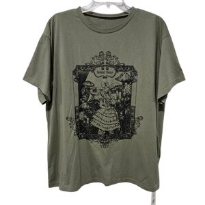 Alice In Wonderland Oversized Tee